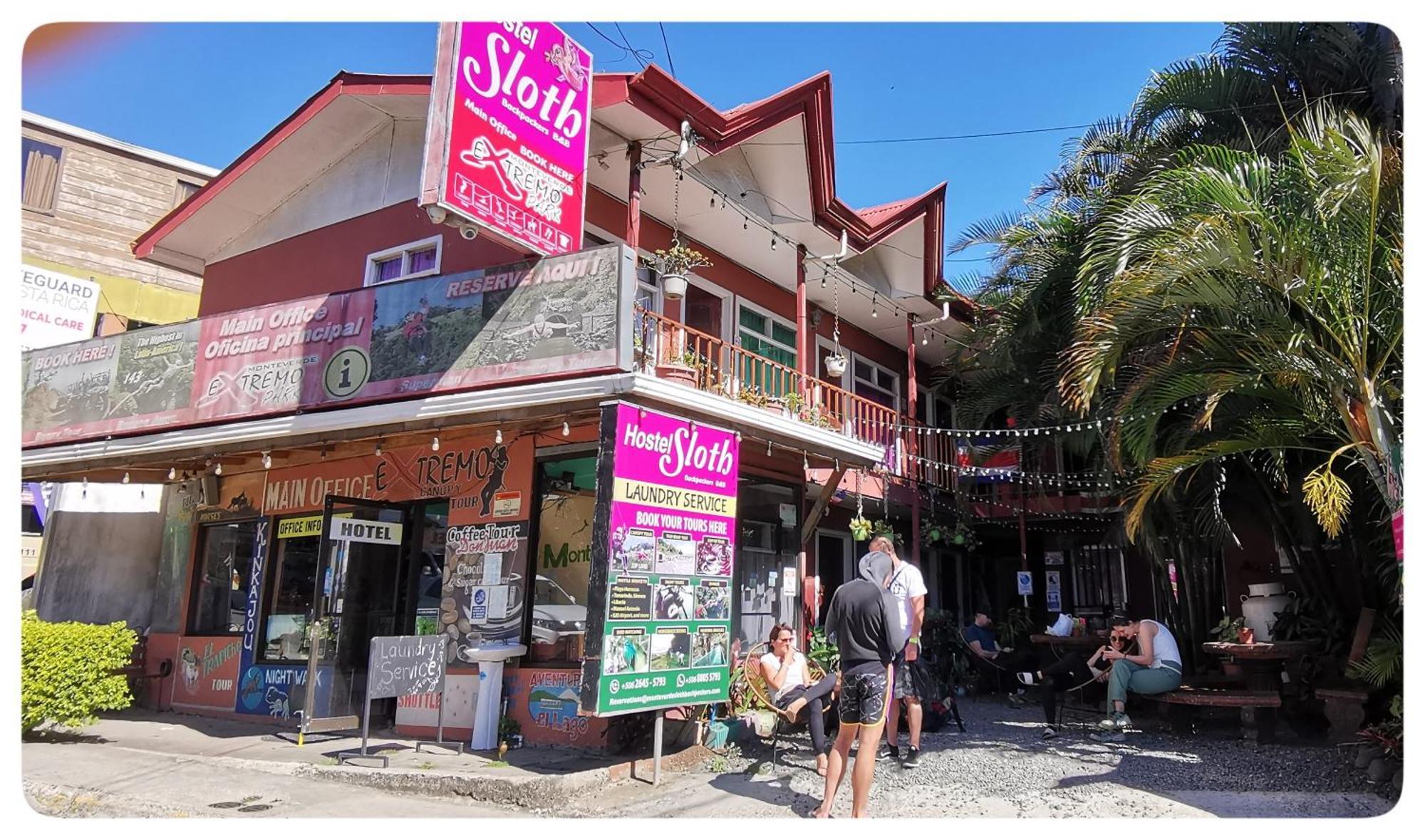 Hotel & Hostel Sloth Backpackers Monteverde Екстериор снимка
