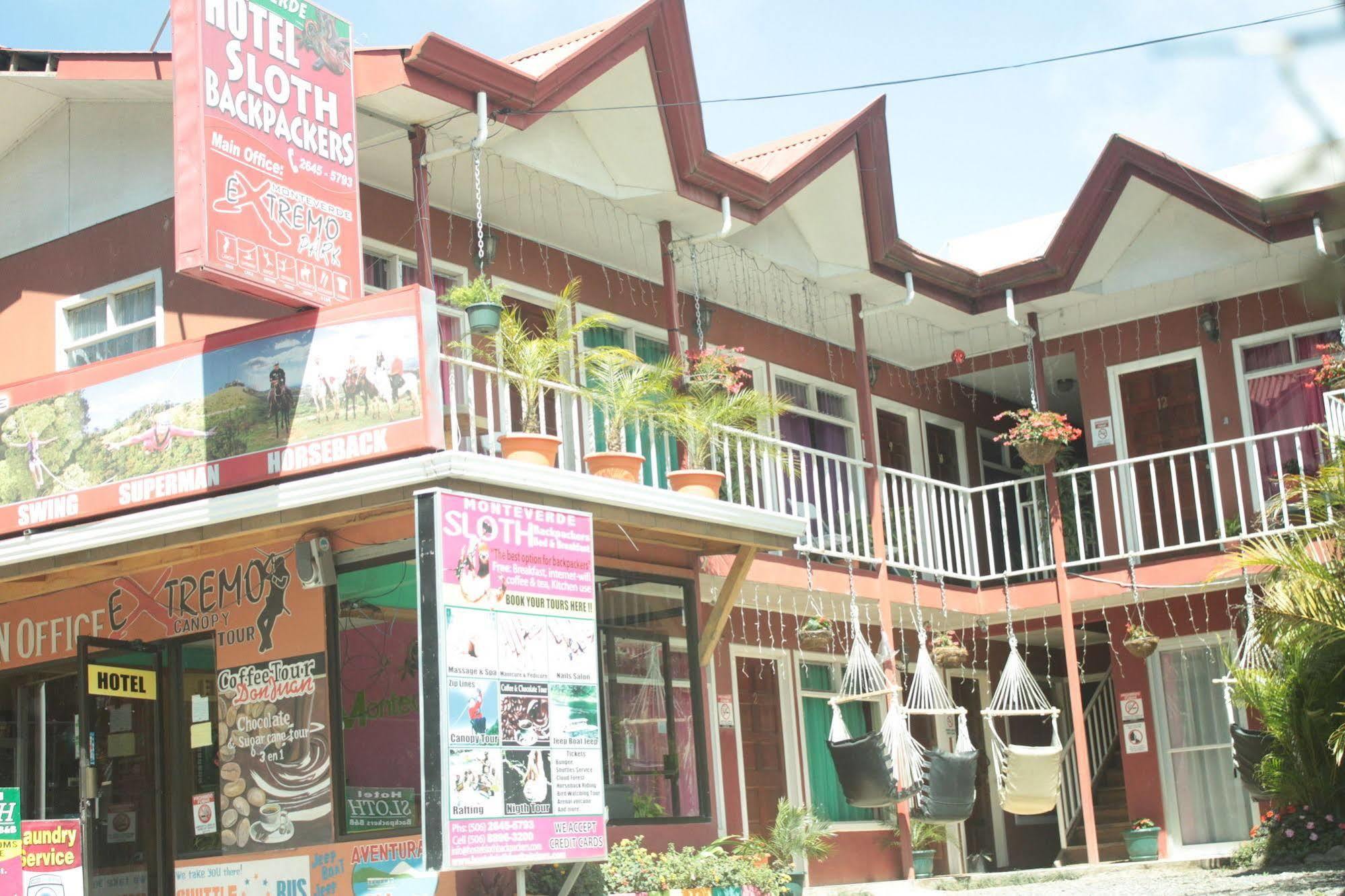 Hotel & Hostel Sloth Backpackers Monteverde Екстериор снимка